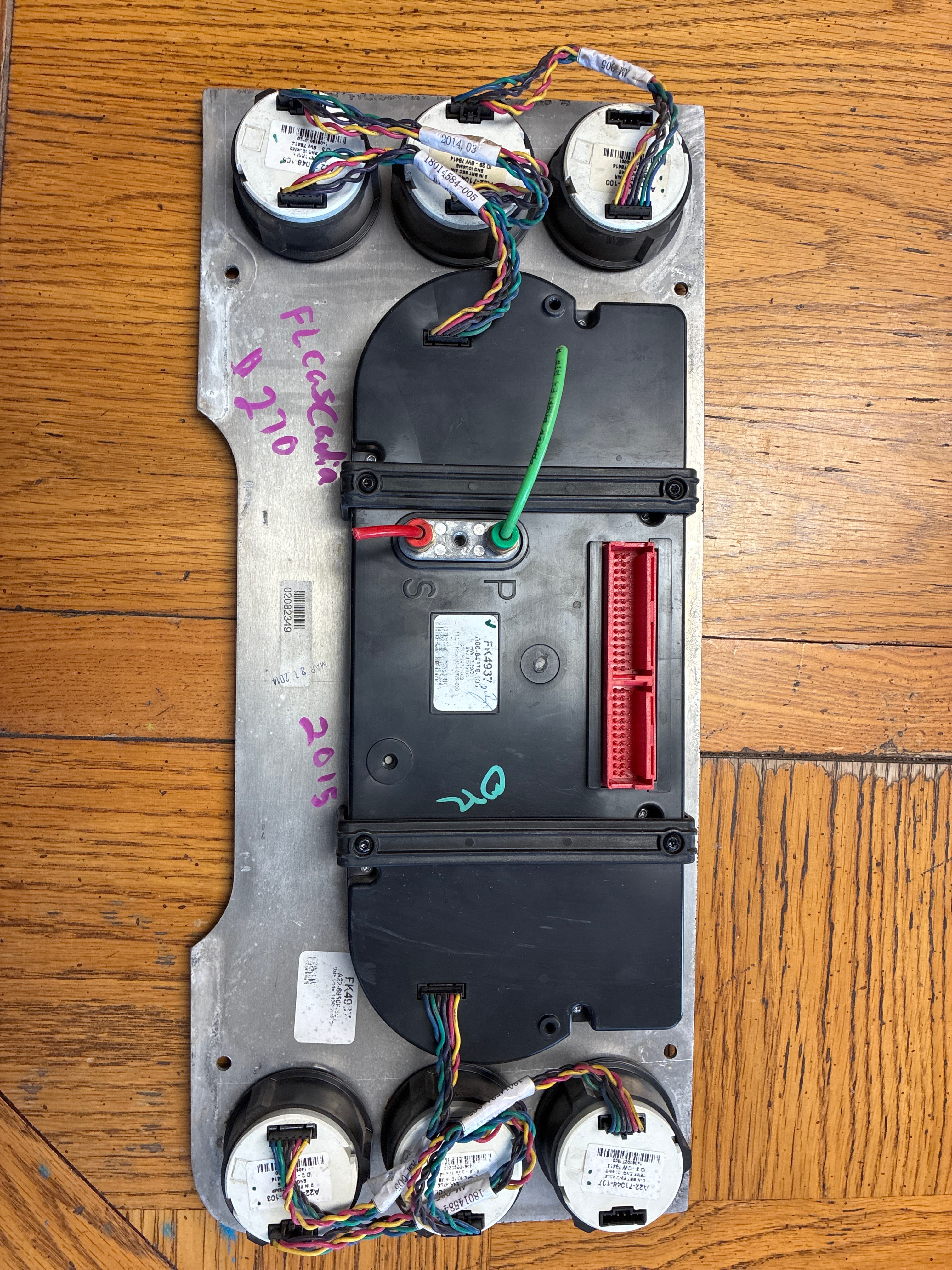 Freightliner CASCADIA Speedometer Instrument Cluster
